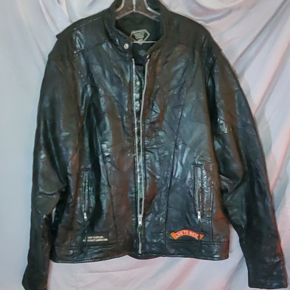 Diamond Plate Buffalo Leather